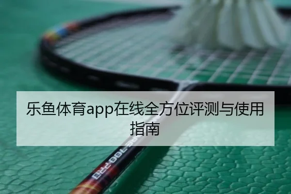 乐鱼体育app在线全方位评测与使用指南